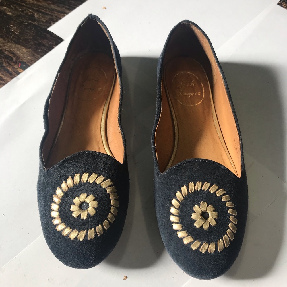 Jack Rogers flat shoes suede